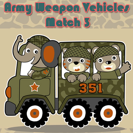 Army Weapon Vehicles Match 3