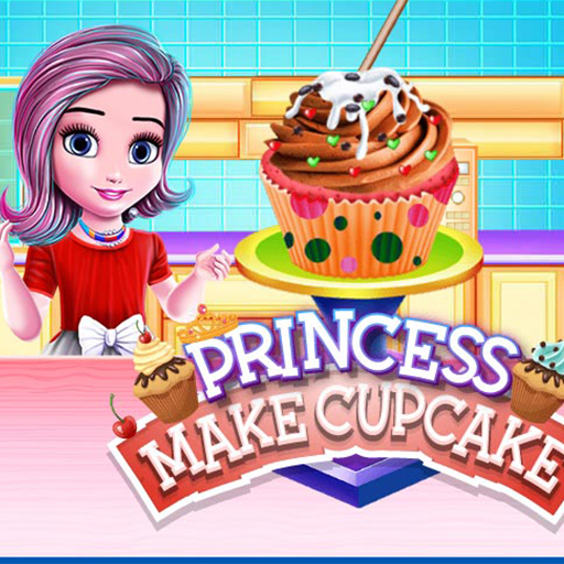 PRINCESS MAKE CUP CAKE