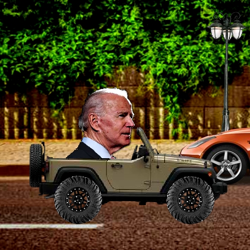 Biden Wheelie