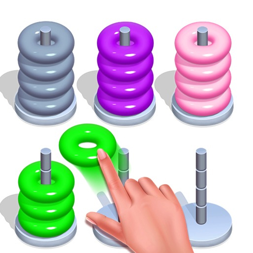 Color Hoop Stack - Sort Puzzle