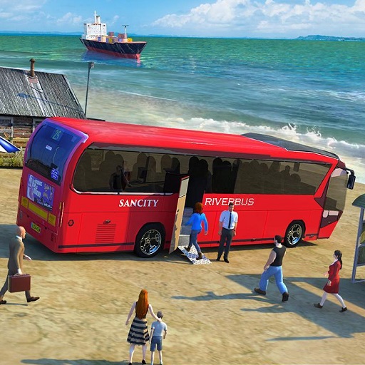 Water Surfer Bus Simulation Game 3D