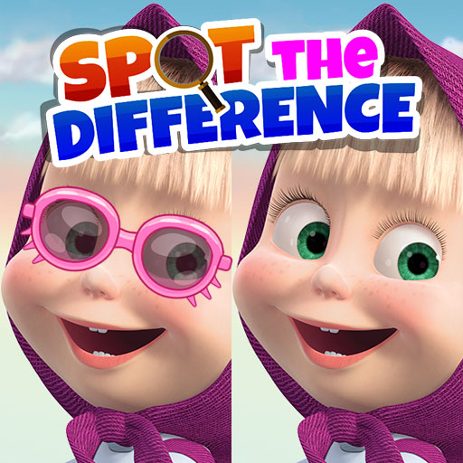 find differences - Masha and bear