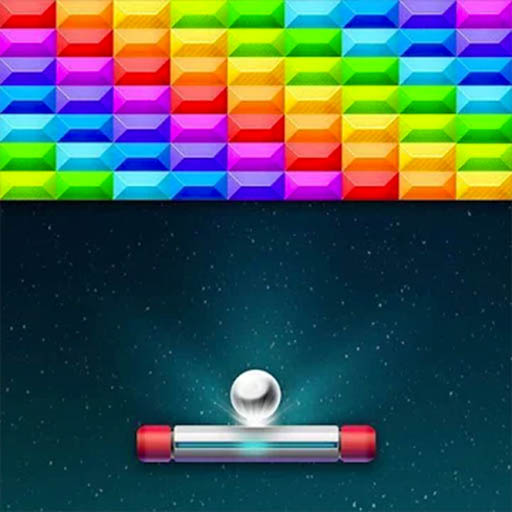 Bricks Breaker Arcade Space Game