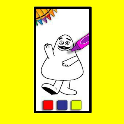 Grimace Coloring Book