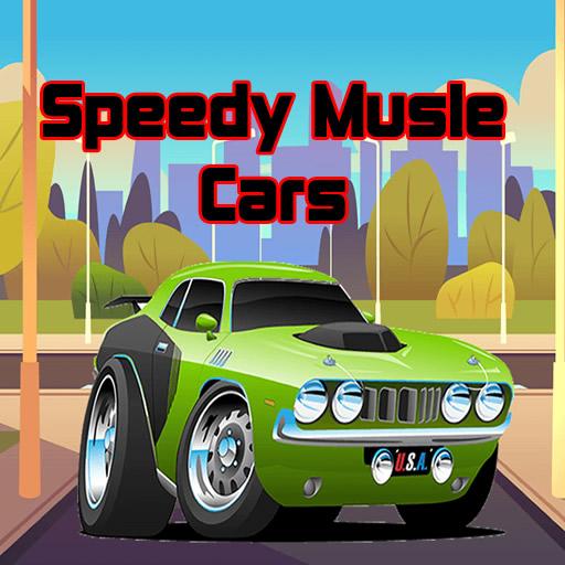 Speedy Muscle Cars Jigsaw