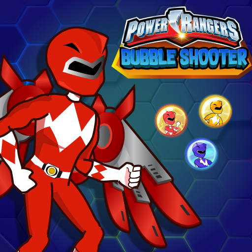 Power Rangers Bubble Shoot Puzzle