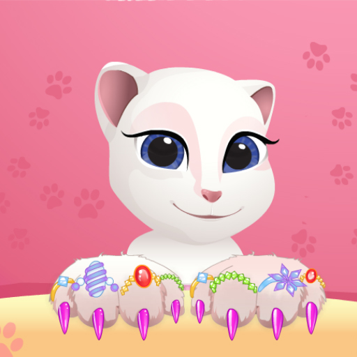 Talking Tom  Angela Great Manicure	