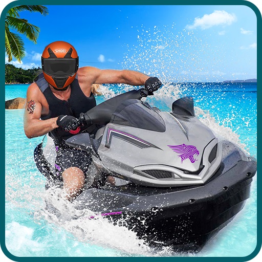 Jetsky Power Boat Water Racing Stunts Game