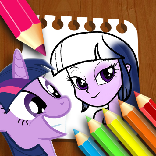 Equestria Girls Coloring Book