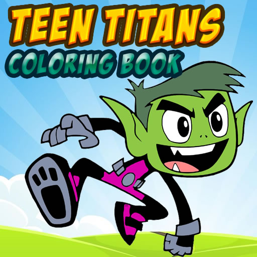 Teen Titans Coloring Book