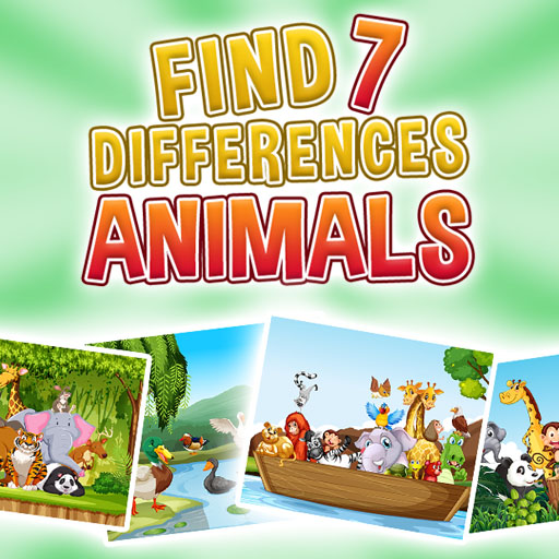 Find 7 Differences - Animals