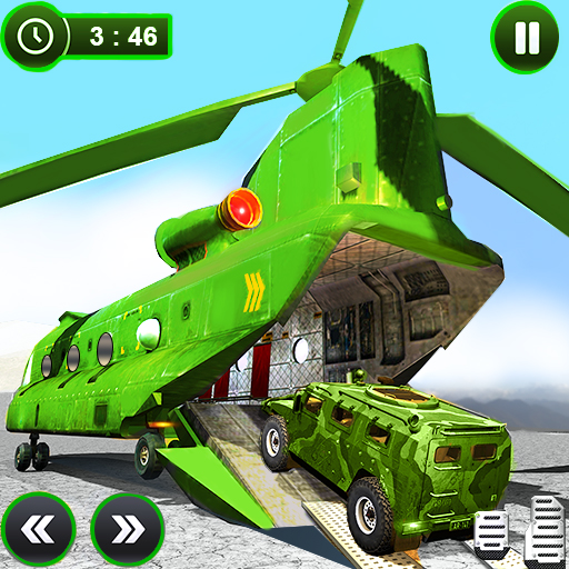 US Army Cargo Helicopter : Flying Simulator